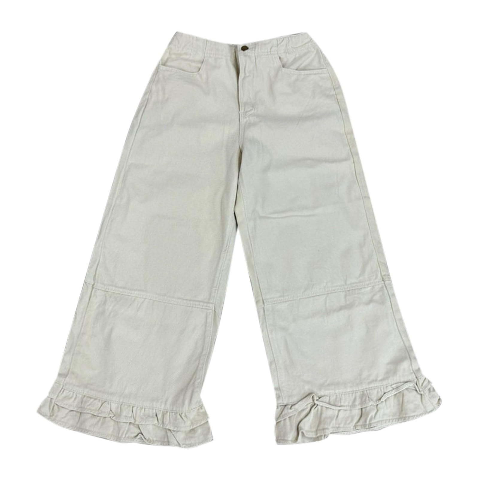 Jeans Larghi Donna Vita Bassa Jeans Baggy Leggeri Gamba Larga Pantaloni Denim Vita Alta Casual Larghi Comodi Pantaloni Elasticizzati Curvy Taglie Forti Palazzo Streetwear Y2k Con Tasche Push Up