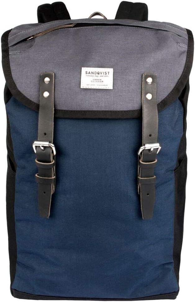 Sandqvist Hans Backpack One Size Multi Black Blue Grey