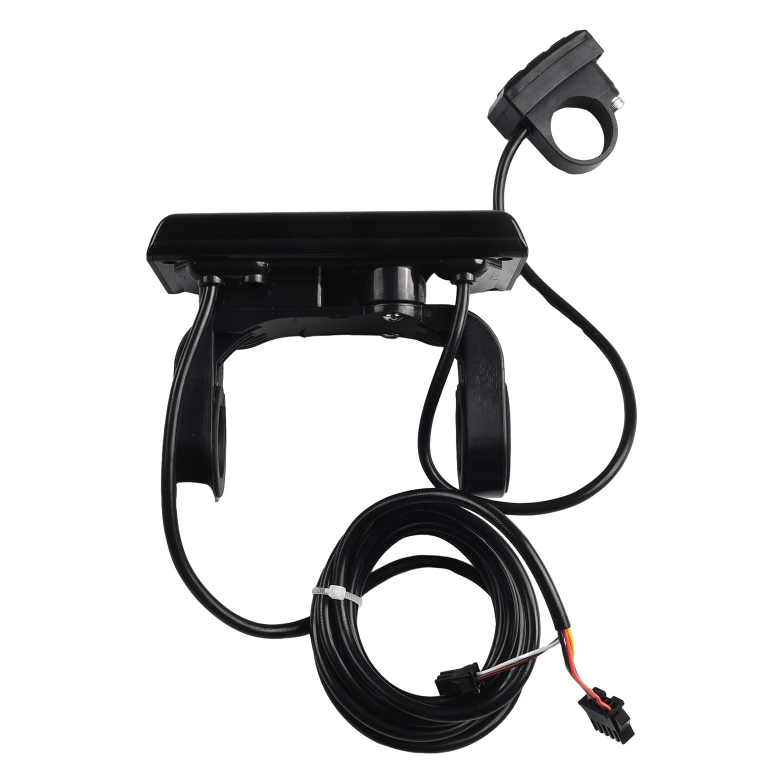 Pantalla LCD S900 para bicicleta eléctrica 24 V-72 V, velocímetro con velocidad, tiempo, potencia, temperatura, protocolo UART, compatible con manillar de 22,2 mm, cable de 180 cm, color