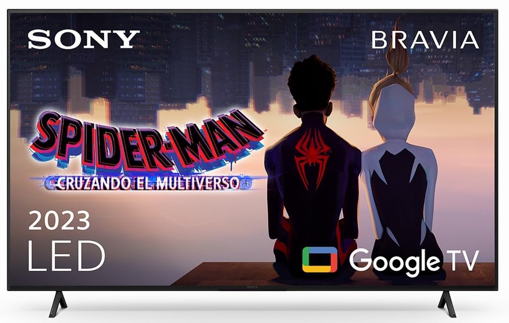 Sony BRAVIA KD65X75WL, 65 Pulgadas, TV LED con 4K HDR, Google TV, Procesador X1, Eco Pack, Asistentes de Voz, Bravia Core, Marco Fino, 65", 65 Inch