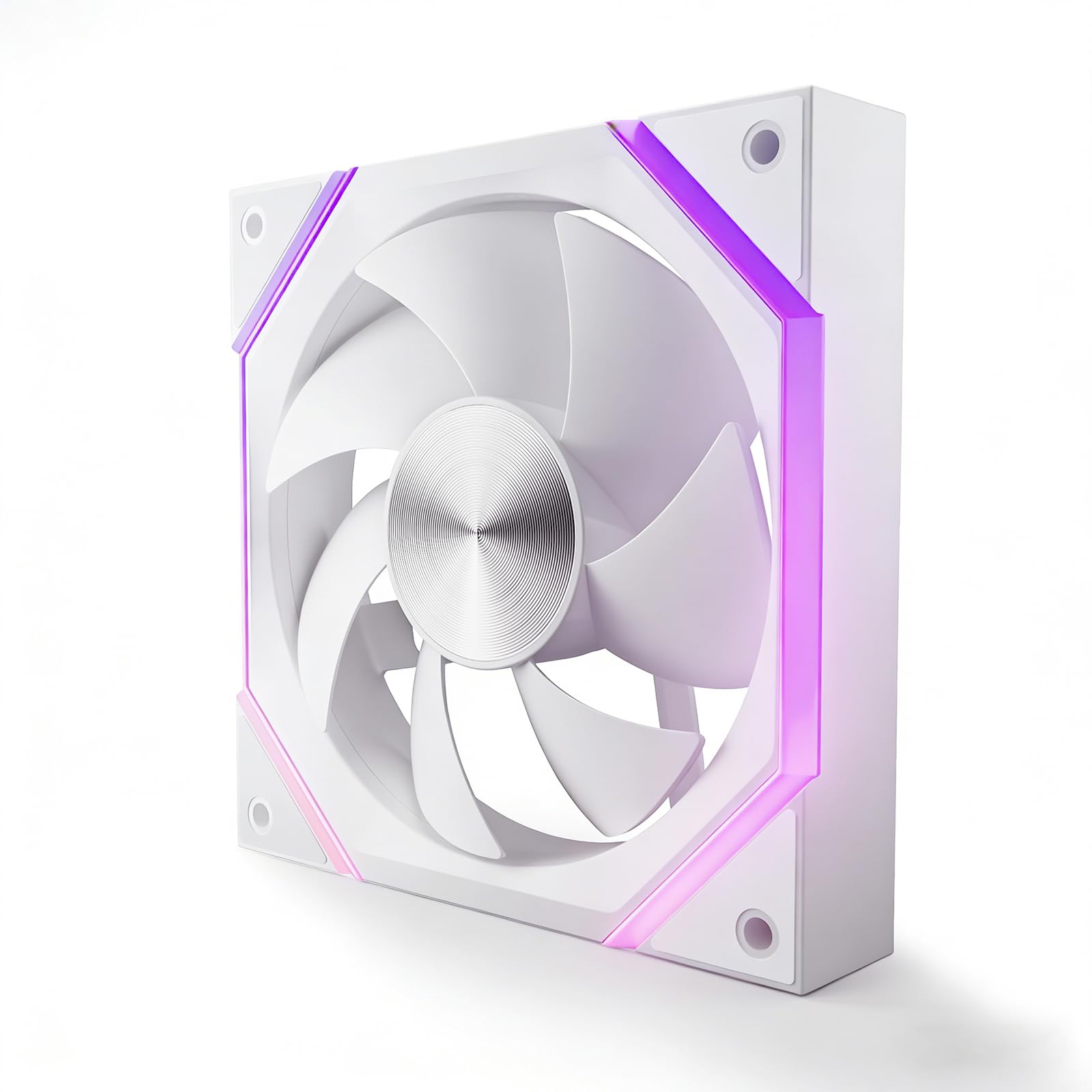 AsiaHorse Nyota ARGB PC Fan 120MM [1 Piece] [HDB] 2000 RPM/61.5 CFM/2.16 MMH2O 5V 3 Pin ARGB 12V 4 Pin PWM 50000 Hours Lifespan