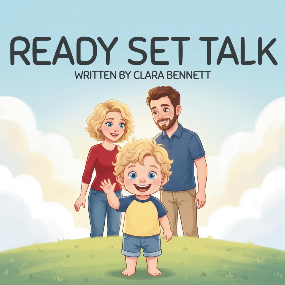 Ready Set Talk: An Interactive First Words Book for Toddlers 1-3