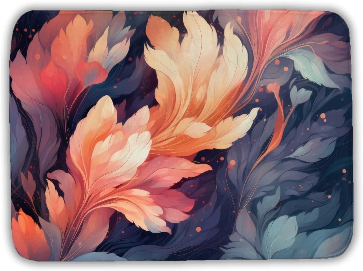 C1BM1724GMOEJF 17 x 24 in. Ethereal Blue Bath Mat for Elegant Decor - Soft & Stylish