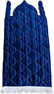 سجادة اطفالي صغيرة، فراء صناعي، كحلي، 85 سم