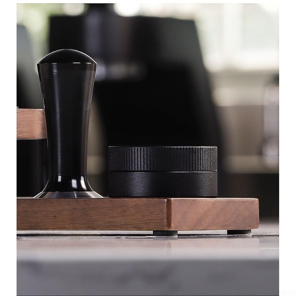 Distributore per espresso 53mm Profondità Variabile Distributore(Silver 51mm+Thread)
