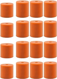 3DMAN Heatbed Silicone Leveling Column, Solid Bed Mounts 12 PCS 18mm+ 4 PCS 16mm Stable Hotbed Tool Heat-Resistant Silicone Buffer for 3D Printers (16 PCS)