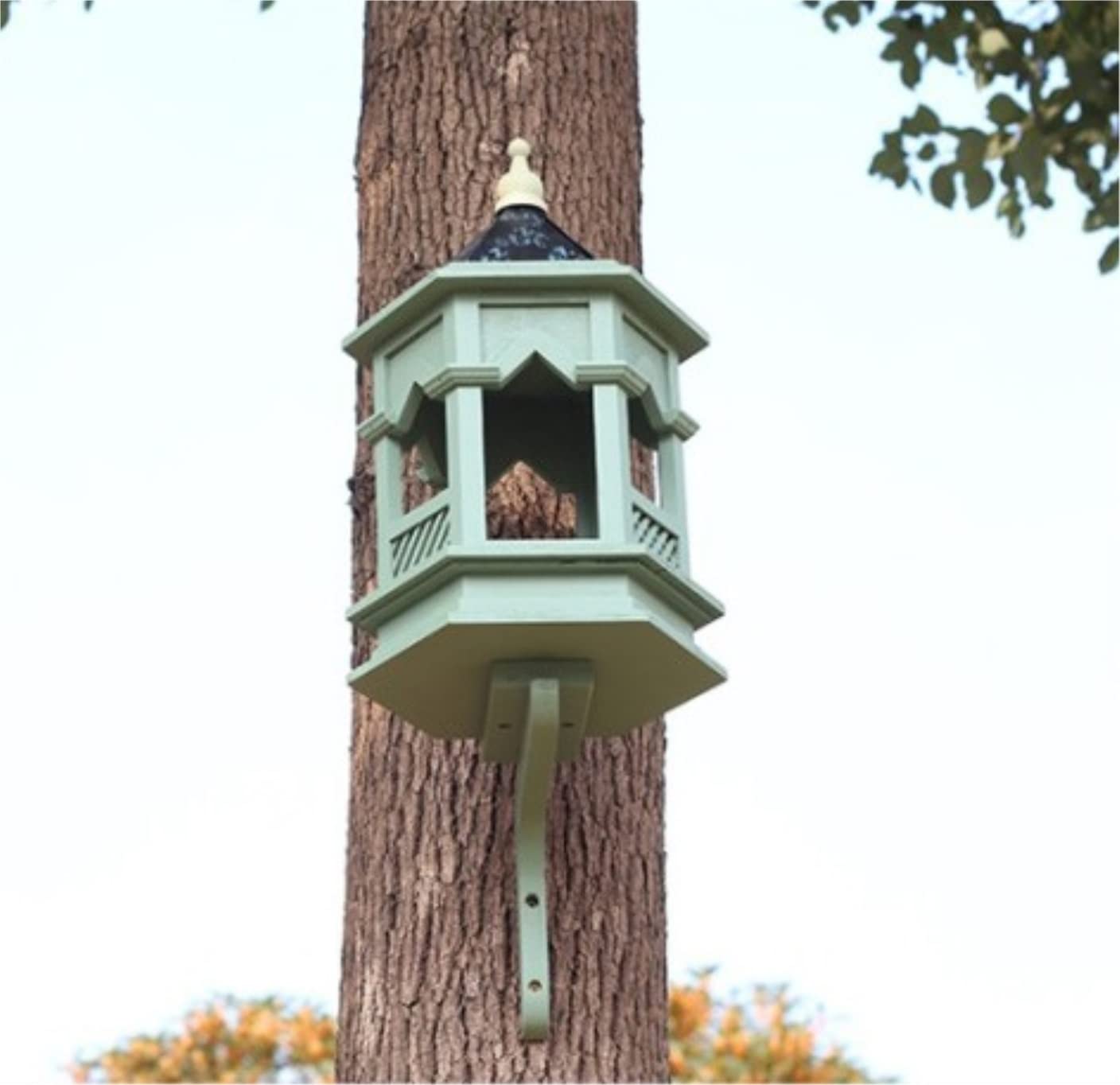 Vogel Futterhaus An Der Wand Befestigter Vogelfutterspender Aus Holz Für Den Außenbereich Vogelzubehör Vogelfutterstation Garten Deko