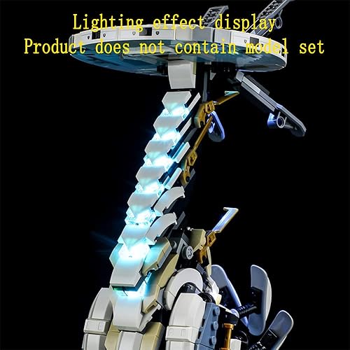 Miniatura 7 de Kit de luces LED compatible con Lego Horizon Forbidden WestTallneck - Juego de iluminación para modelo de construcción 76989 (juego de modelos no