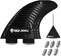 Quilhas Prancha Surf Padrão Fcs M3 Ou M5 + 6 Parafusos + Chave