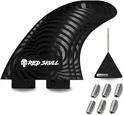 Quilhas Prancha Surf Padrão Fcs M3 Ou M5 + 6 Parafusos + Chave