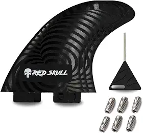 Quilhas Prancha Surf Padrão Fcs M3 Ou M5 + 6 Parafusos + Chave