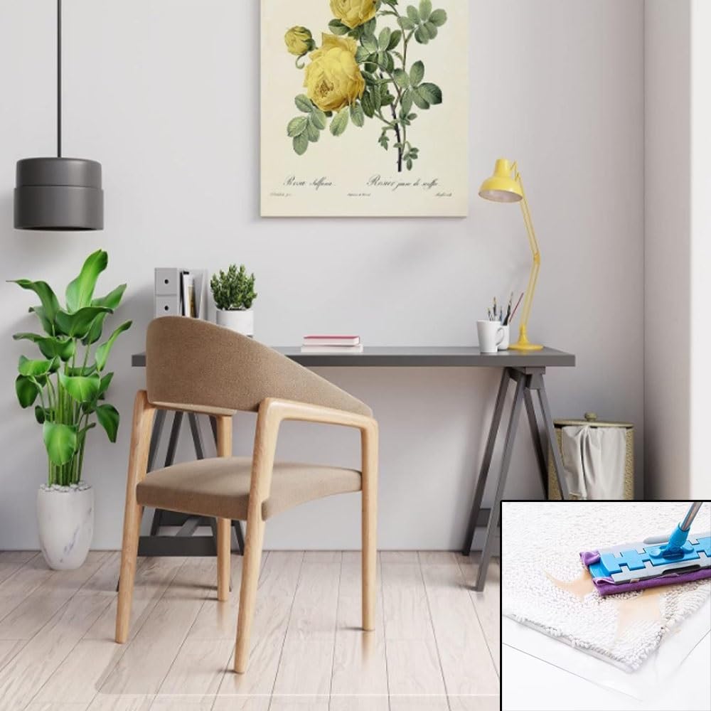 Bodenschutzmatte Transparent - Stuhlunterlage Für Holz Böden