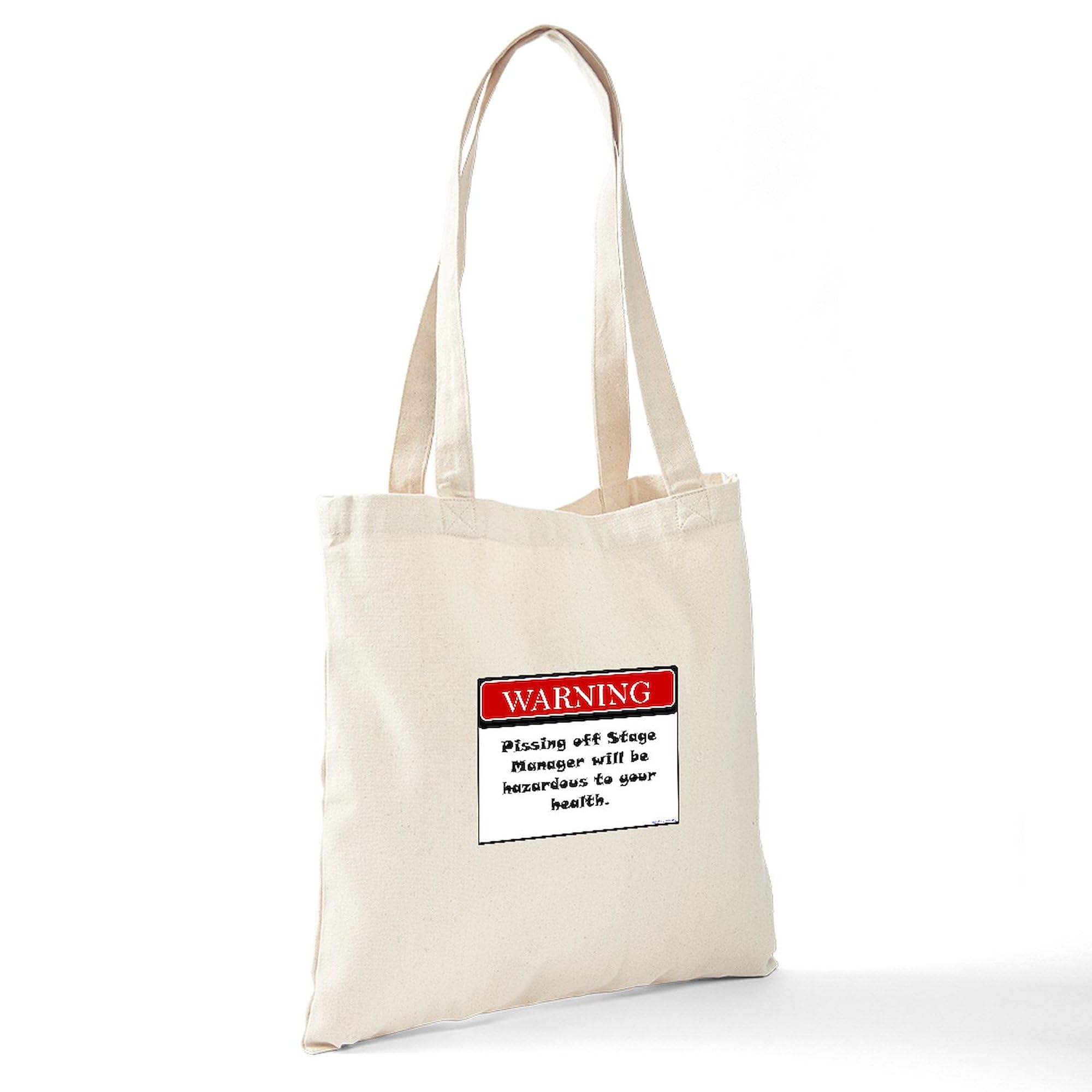 CafePress Stage Manager Tote Bag - Natural Canvas Reusable Shopping Bag - Durable & Eco-Friendly