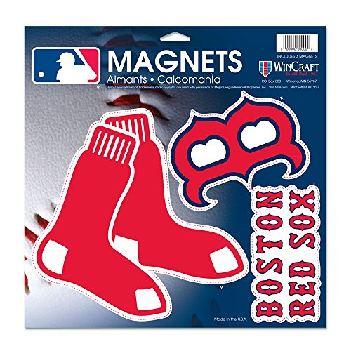 Wincraft MLB Boston Red Sox 18739014 Vinyl Magnet, 11