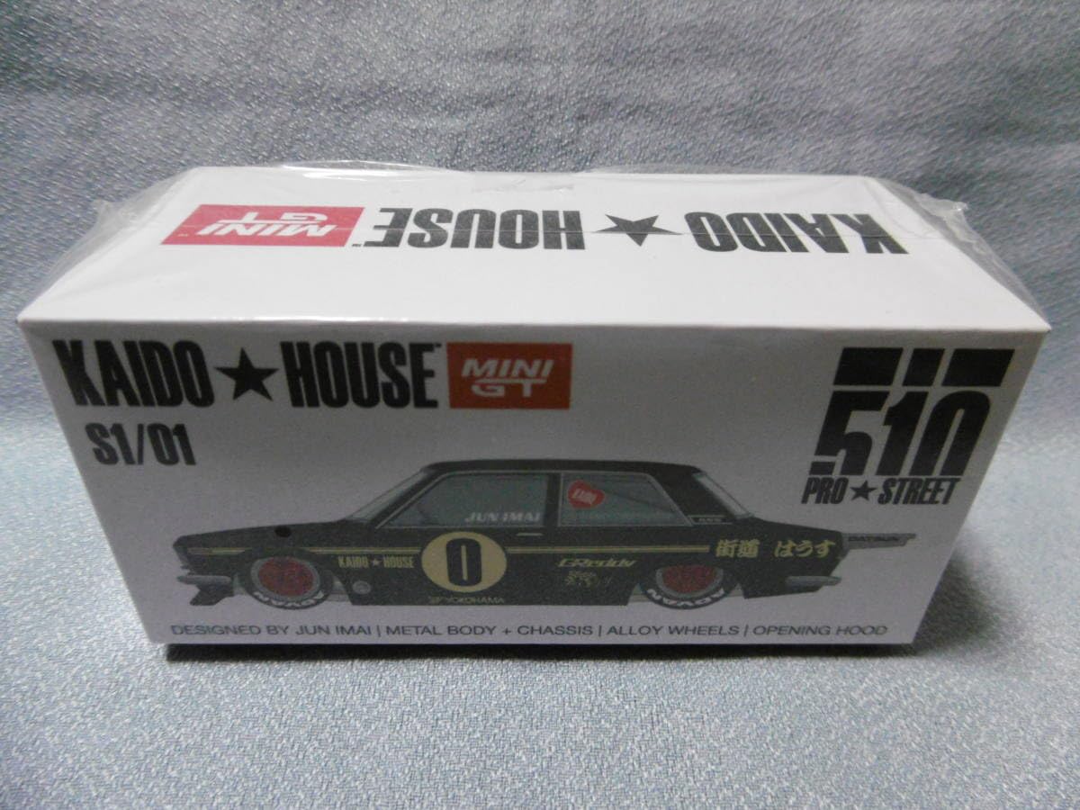 Amazon | MINI GT KAIDO HOUSE S1/01 Datsun 510 Pro Street OG Green