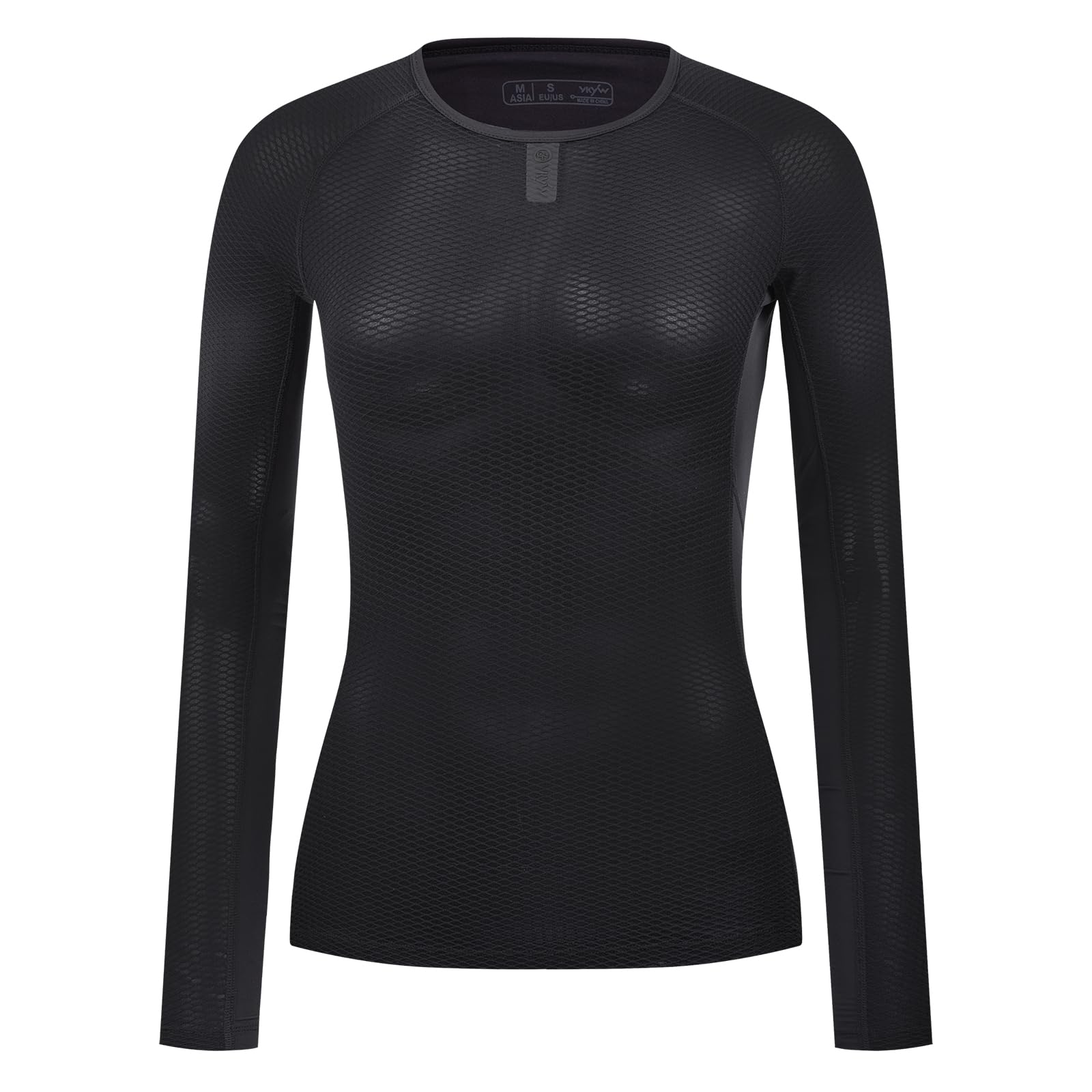 YKYWBIKE Cycling Base Layer Women Quick Dry Sleeveless Cycling Jersey Compression Mesh Undershirt Breathable Biker Shirts
