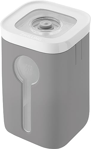 ZWILLING Fresh & Save Cube Cover für Box Größe 2S, Schutz vor Sonnenlicht, Füllstandanzeige, BPA-freier Kunststoff, Grau