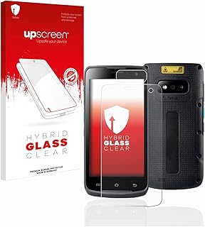 upscreen Screen Protector Film compatible with Unitech EA500P Plus (Front+Camera) - 9H Glass Protection, Extreme Scratch Resistant