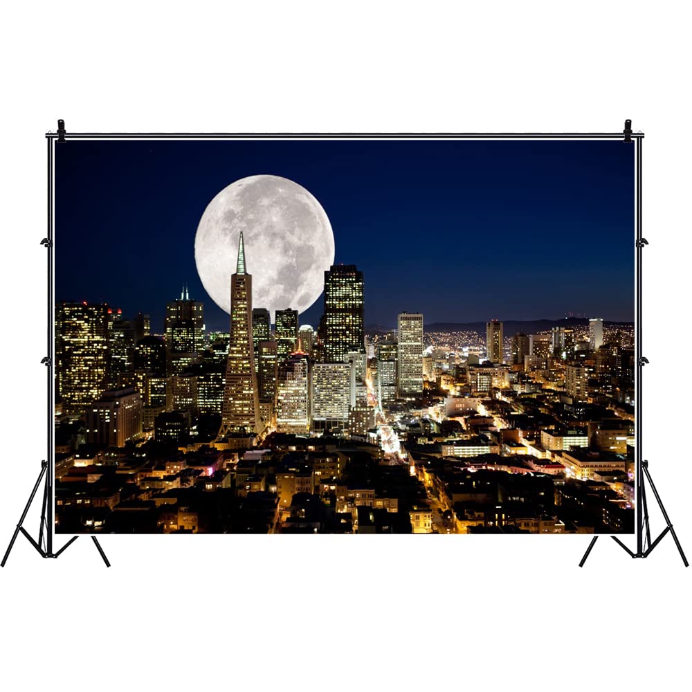 Fotohintergrund „Dallas Skyline“ – 2,2 X 1,5 M, Vinyl, Für Studio, Porträts, Hochzeiten & Videos