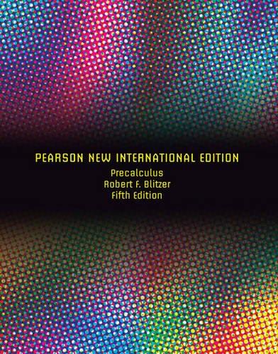 Precalculus Pearson New International Edition, plus MyMathLab without eText