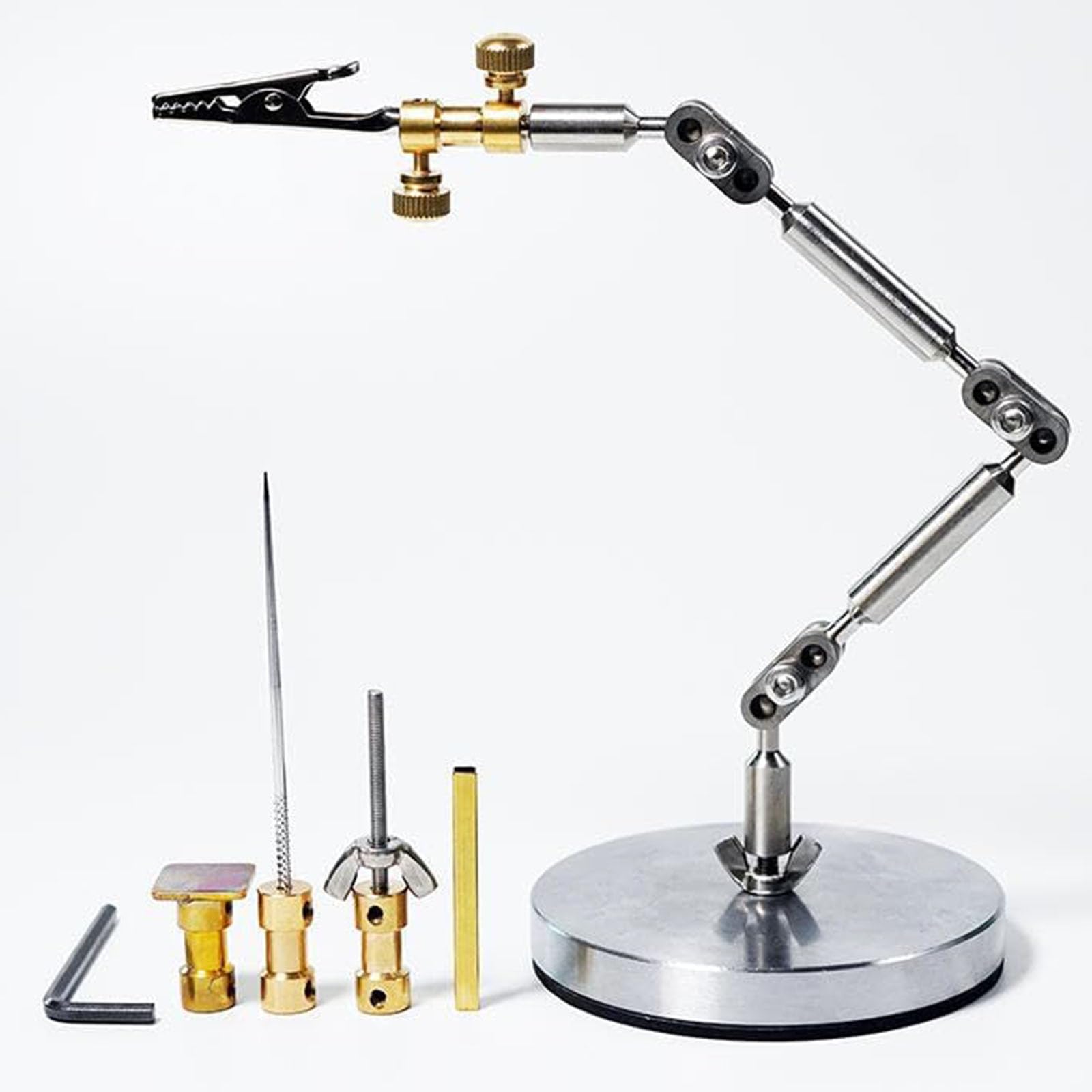 Stop-Motion-Animationsständer-Set, DIY-Stop-Motion-Rigging-Aufnahmen, Mit 5 Anschlüssen, Edelstahl, Für Animation, Zeitraffer, Produktfotografie, Festbeleuchtung