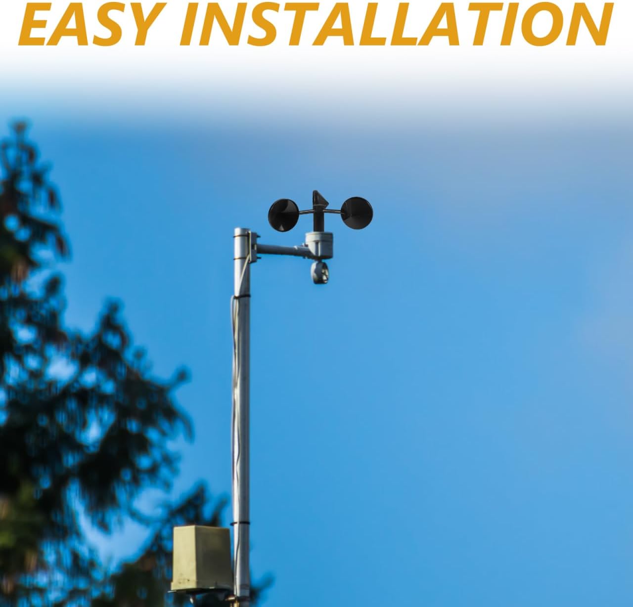balacoo Pcs Cup Wind Speed Anemometer Cup Abs Material Outdoor Wind Measurement Sensor