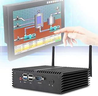 Mini Desktop PC Com Win 7 64-bit, 2.0GHz J1900 Quad-core Processador 4GB DDR3 2TB HDD 2.4g/5G 300M Wifi HD Graphics, USB/LAN/Áudio//VGA (Plugue dos EUA)