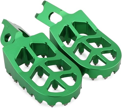 Miniatura 6 de JFG RACING Estriberas anchas de motocicleta Billet MX para KX250F 06-18 KX250 19-22 KX450F 07-18 KX450 19-22 KLX450R 08-13 KX250X 21-22 KX4500X X