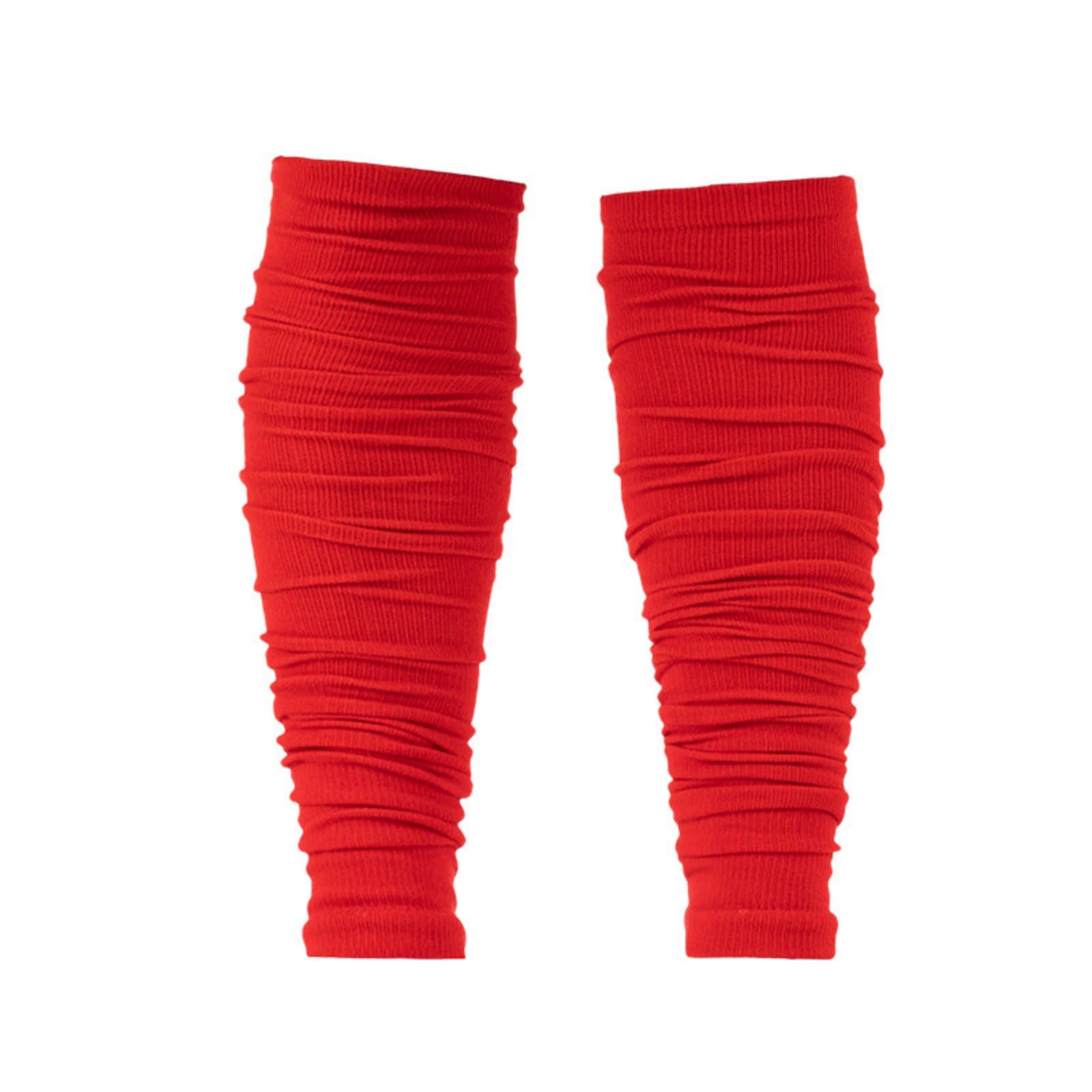 STYLEHEAVEN Extended Long Stacked Leg Sleeves Moisture-Wicking Extended Long Sport Calf Sleeve Scrunch Tackle Sock Sleeve High Elasticity, Red, Adult|Home & Kitchen | Home Improvement-picture-4