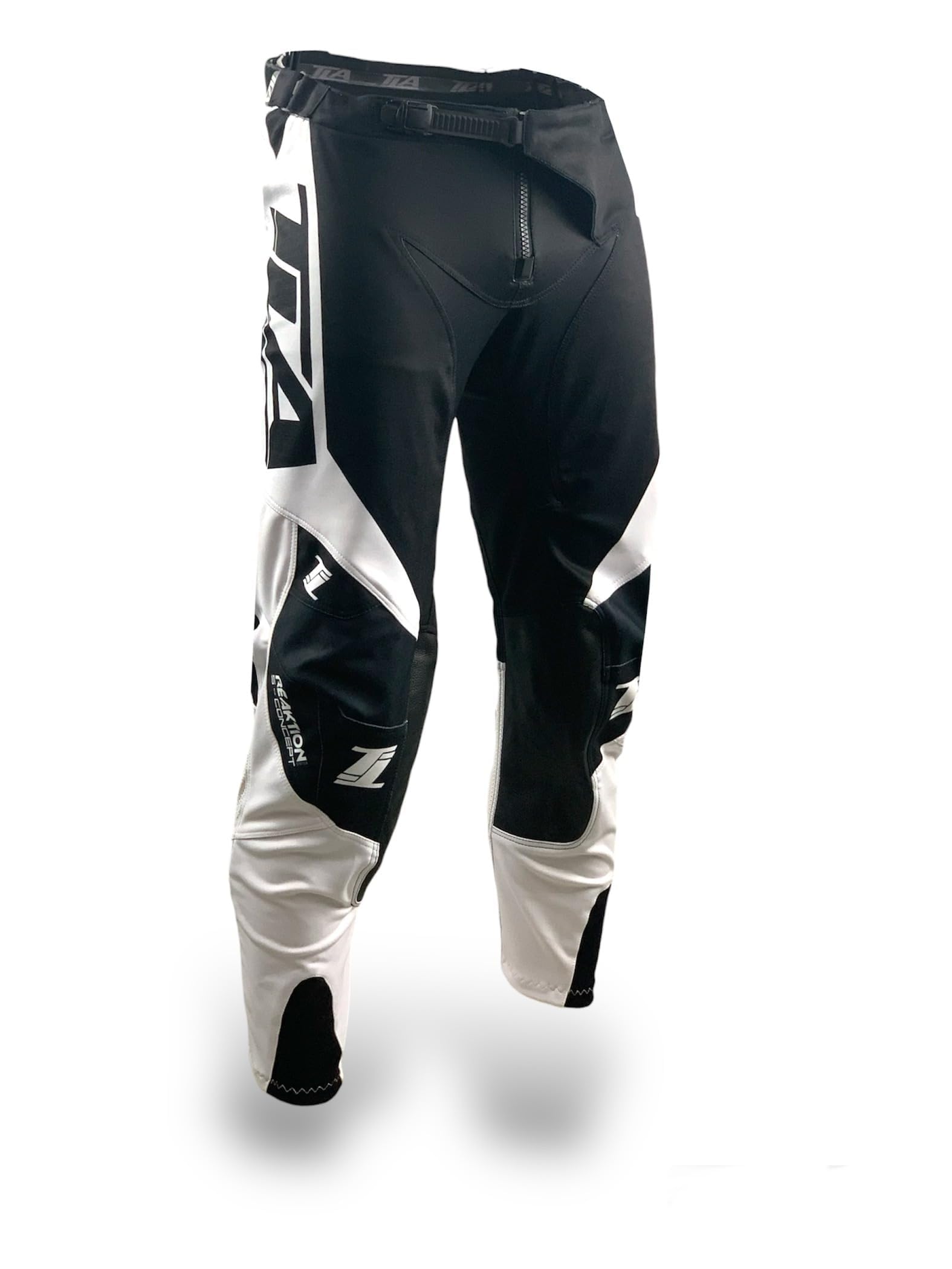 TLA REAKTION S-Concept - Pantalones de Moto de Cross, Enduro, Quad, elásticos, Ligeros, Transpirables, Tallas hasta 46-6XL, para Hombre y Mujer, Ropa de Moto, Traje de Motocross, Enduro, Quad