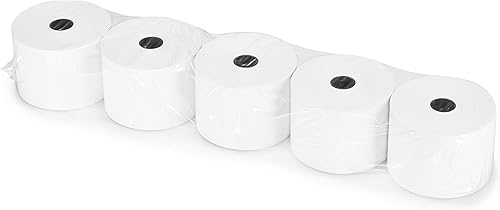 Miniatura 4 de Paquete de 10 rollos térmicos EcoQuality de caja registradora de 1-3/4 pulgadas x 150 pies. Garantizado para funcionar eficientemente con el cabezal