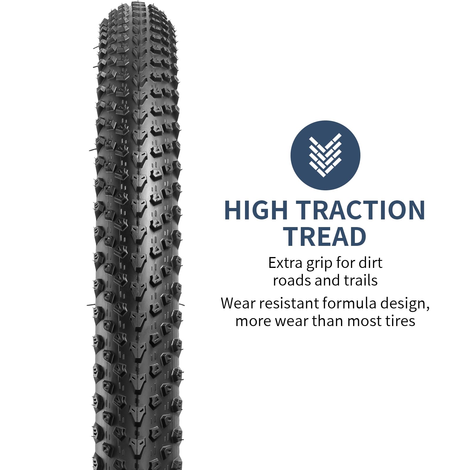 YunSCM 26 Zoll Fahrradreifen - Pannensicher & Faltbar Für City & Straße