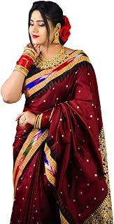 Sambalpuri Rainbow: Maroon, Black Border, Celeb-Inspired, Lightweight Saree.