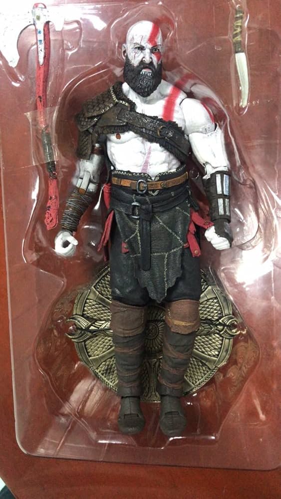 Amazon.com: faqhuv God War Action Figure - Kratos God of War 3