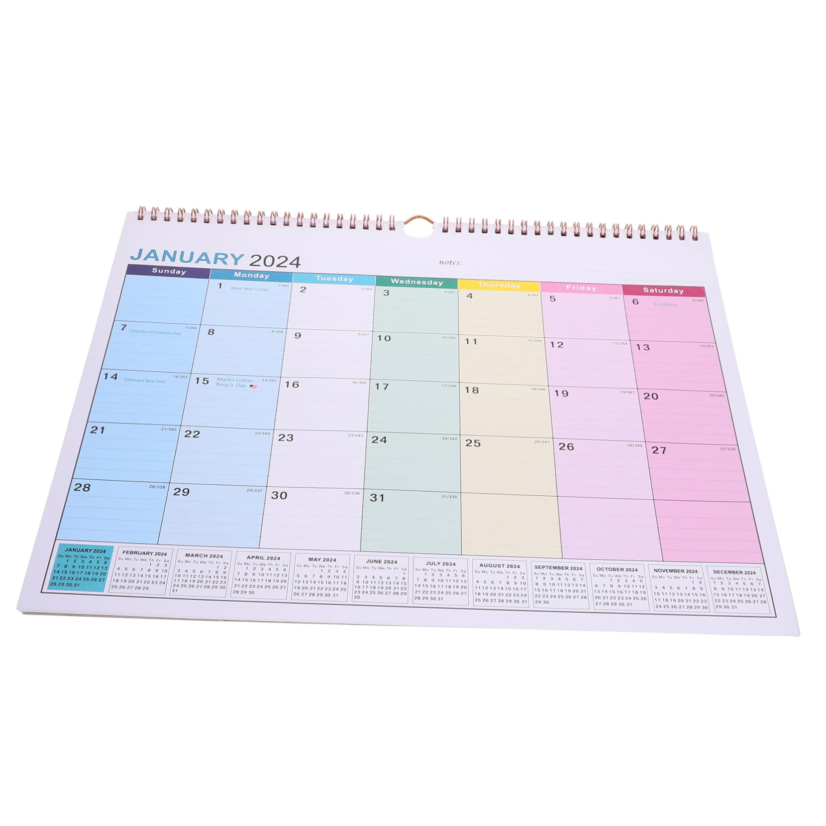 SEWACC 3stücke Wandkalender Für Büro Monatskalender Im Minimalistischen Design Englischer Wandkalender Mit Notizbereich Praktisch Und Dekorativ Für Zuhause Und Arbeitsplatz