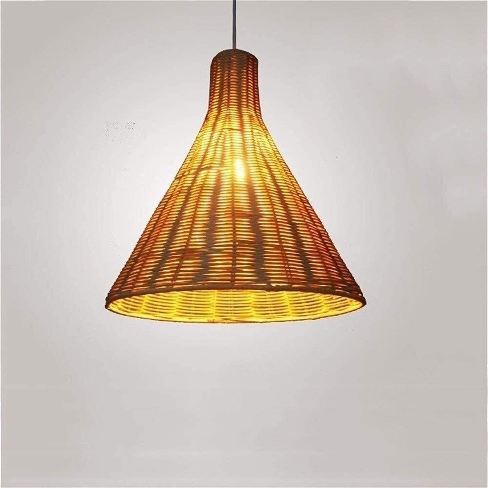 Luxurious Chandelier Chandeliers,Japanese- Retro Lamp Ceiling Light Weaving Lampshade Chandelier Sushi Place Hanging Lamp Base for Restaurant Bedroom Good Made in China