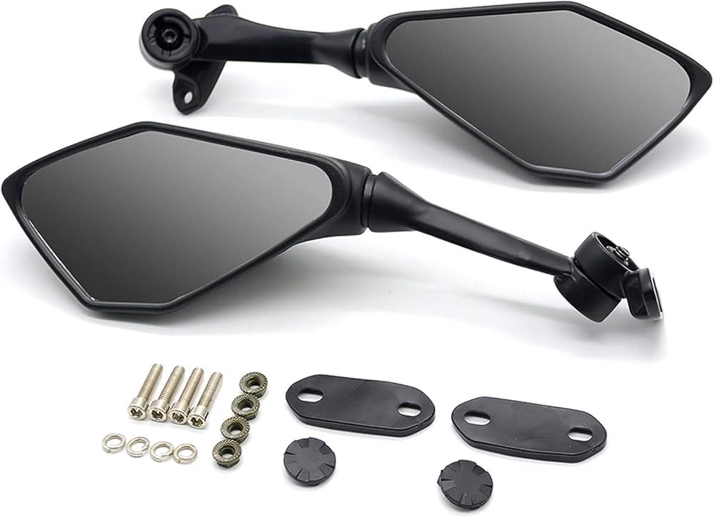 morimori Amazon.com: Mamiko Motorcycle Rear View Mirrors Compatible with