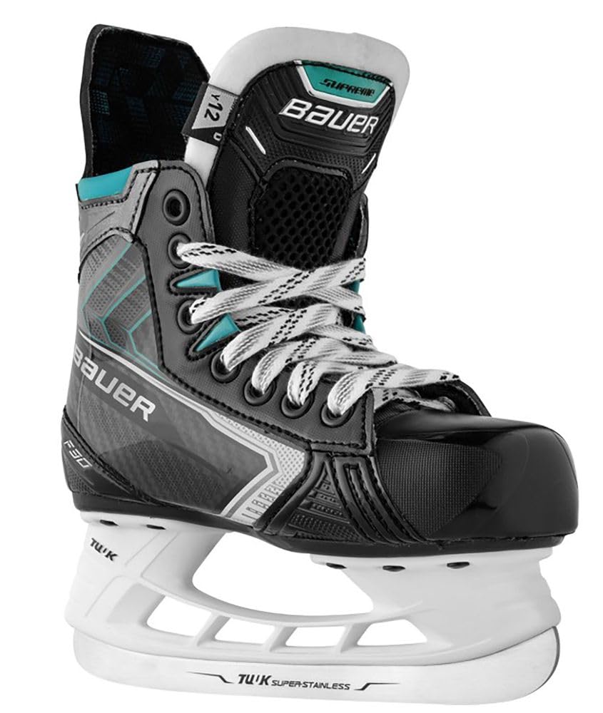 Bauer Supreme F30 Patins de hockey sur glace pour enfants Y11 - Euro 29,5