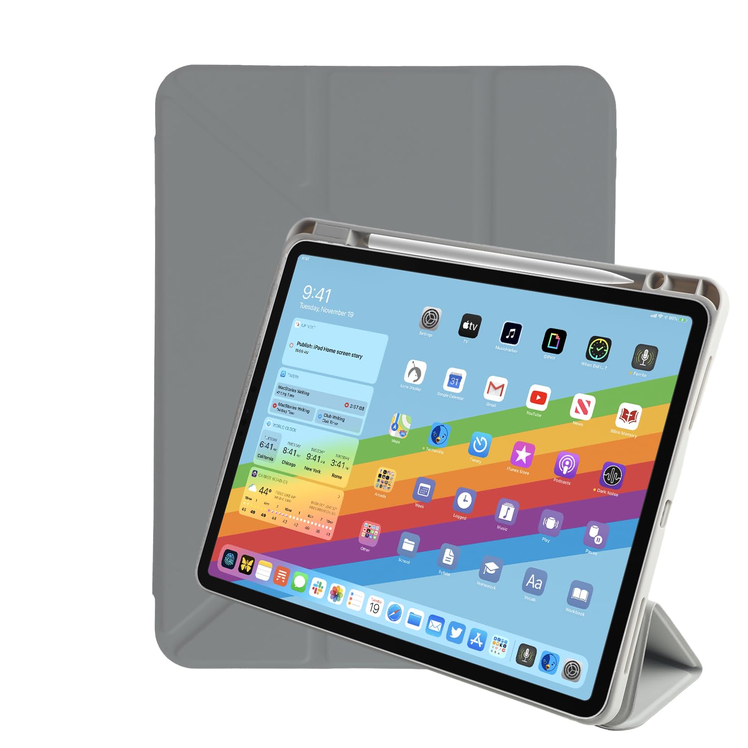 Arctic Fox Smart Folio iPad Air 13 inch M3/M2 (2025/2024) Cover