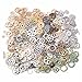 Czorange 100 Gram Mixed Color DIY Metal Steampunk Gears Charms Pendant Clock Watch Wheel Gear for Crafting Jewelry Making Accessory