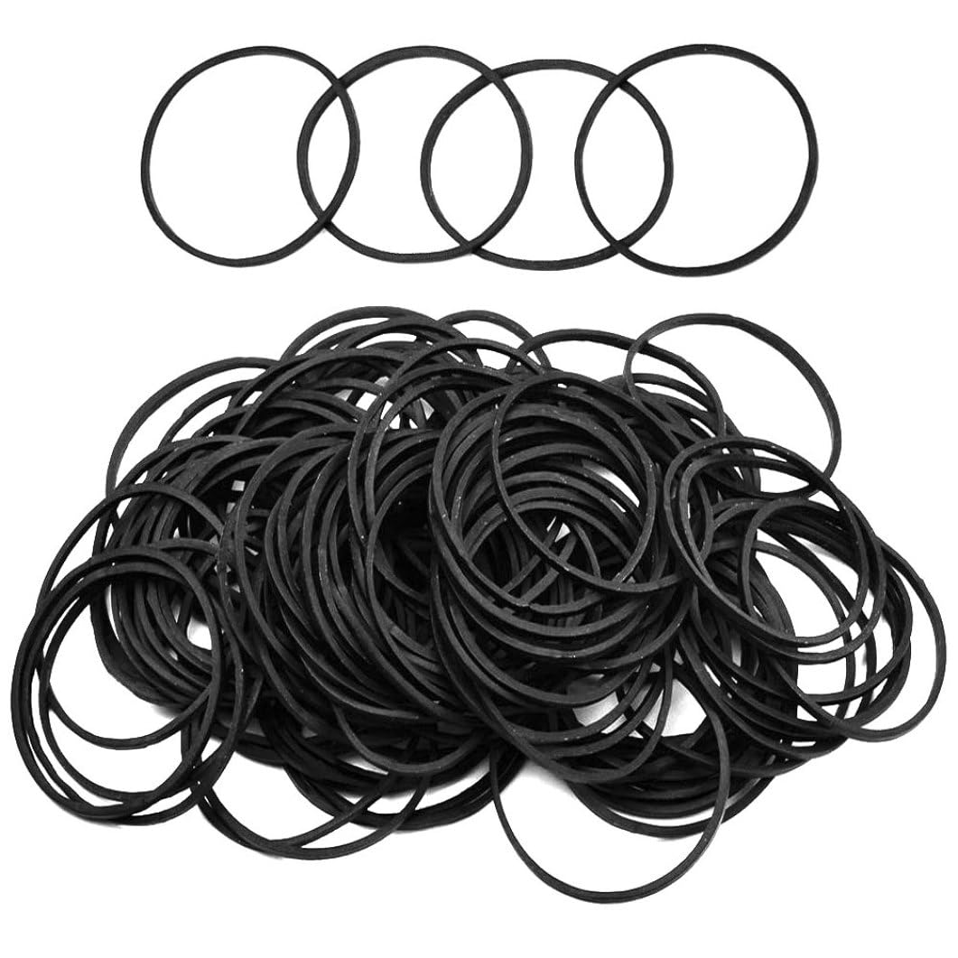 Tattoo Rubber Bands Elastic Damping Coil Tattoo Machine Rubber Rings Black 100PCS Beauty Tools