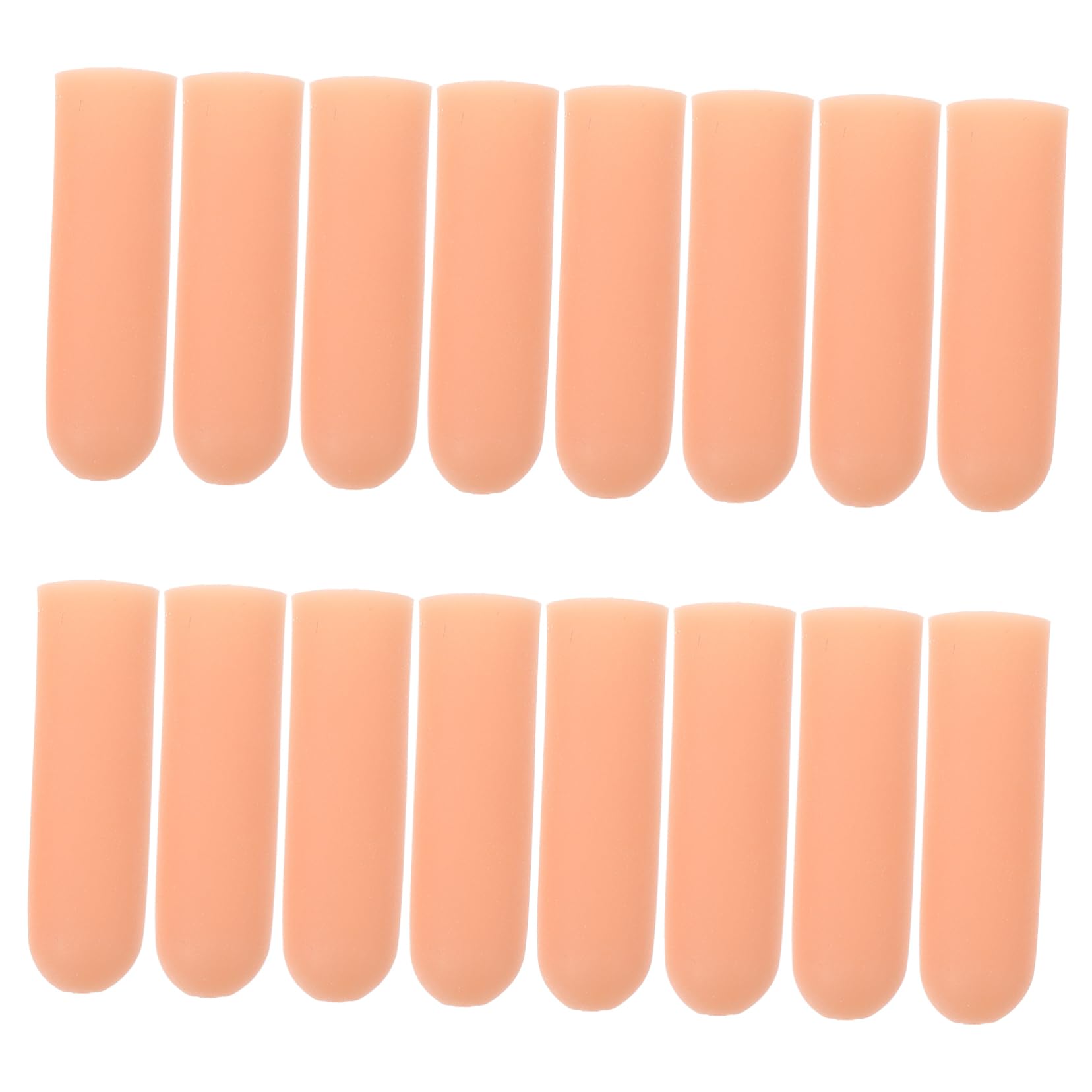 Ipetboom Sets Crochet Finger Guard Silicone Finger Hand Protector Comfortable Easy to Wear Pairs