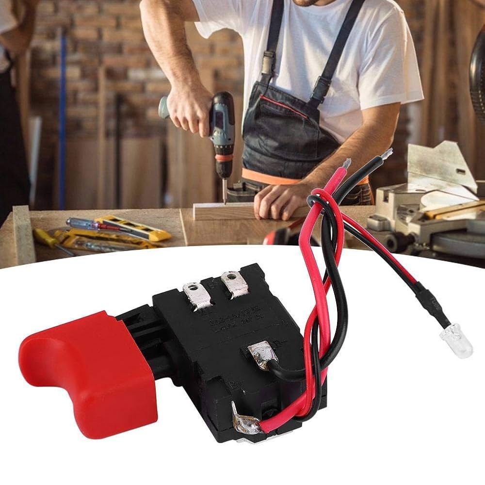 スイッチ充電池 Amazon | 7.2 V - 24 V DC 電動ドリルトリガースイッチ 電気