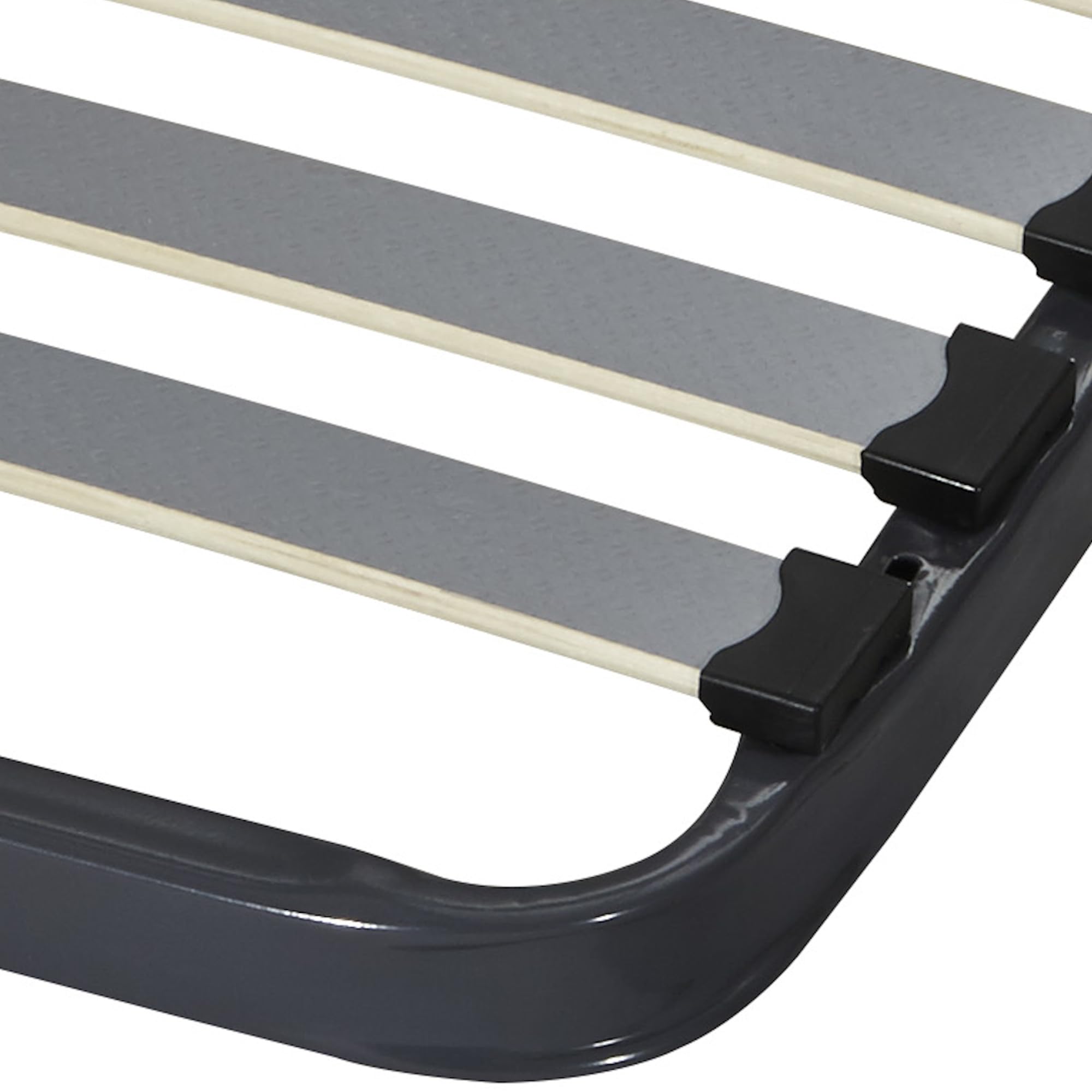 EBAC Literie Sommier à Lattes 2x70x190 Epsilon - 40 Lattes Bois - Fabrication française