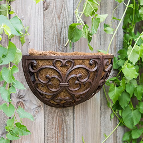 Antikas - Blumenkasten in antikbraun, schöner Balkonkasten im...