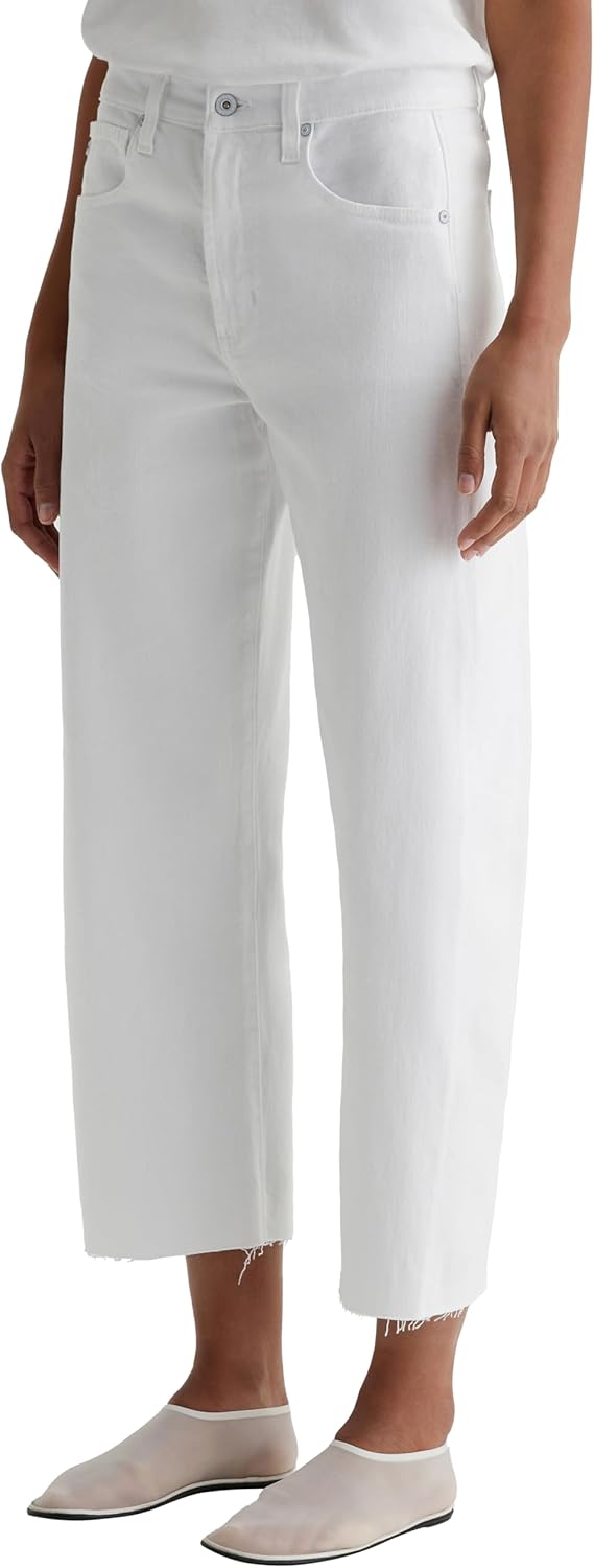 AG Womens Hattie High Rise Crop Barrel - Image 4