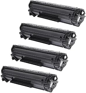 Kit 4 Toners Cf283a 83a Preto Compatível Hp - Impressoras M125 M127 M201 M225