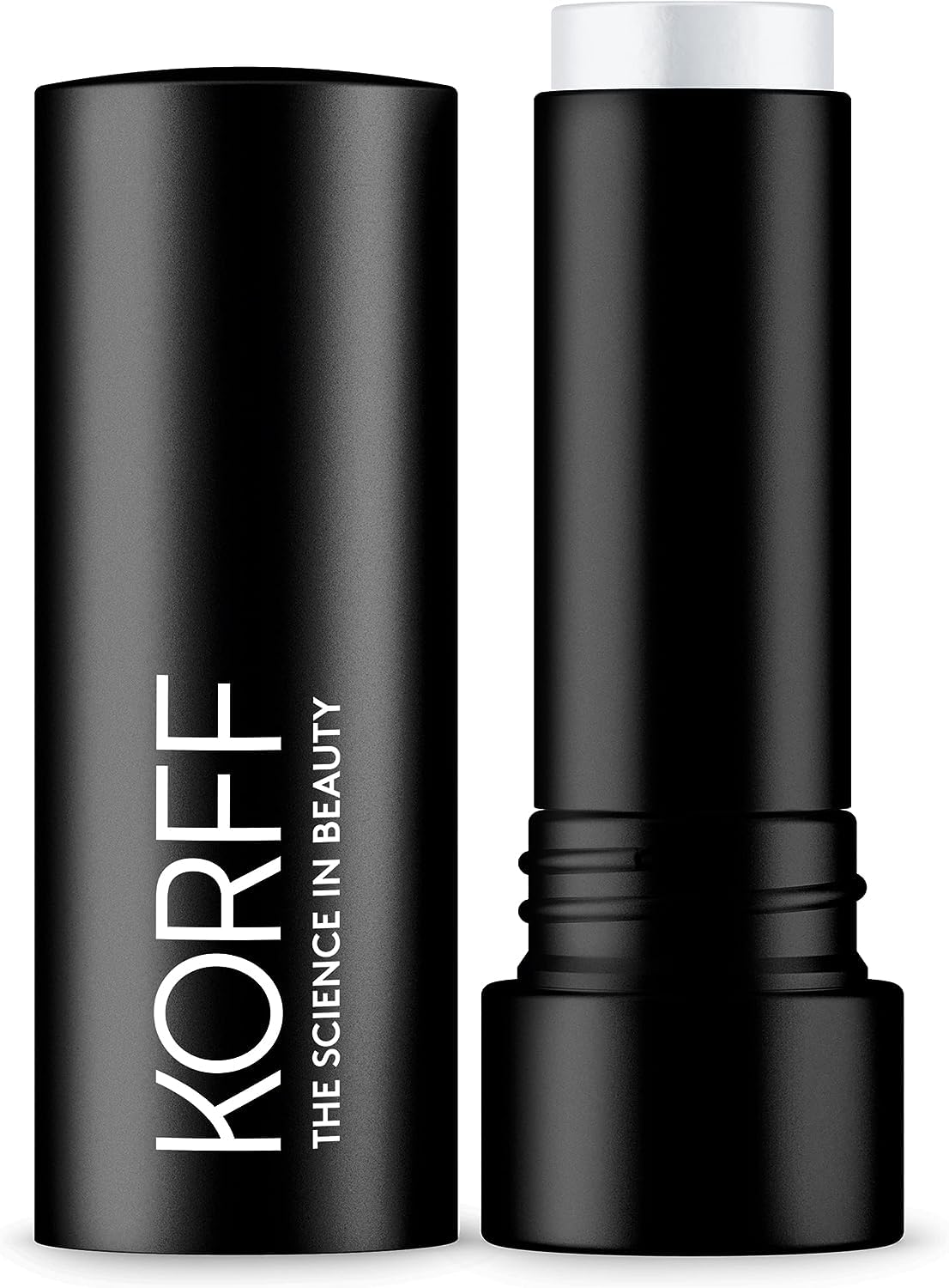 Korff Balsamo Labbra Idratante e Riparatore, Idrata le Labbra con Acido Ialuronico e Vitamina E, Texture Sottile e Trasparente, Confezione da 4ml