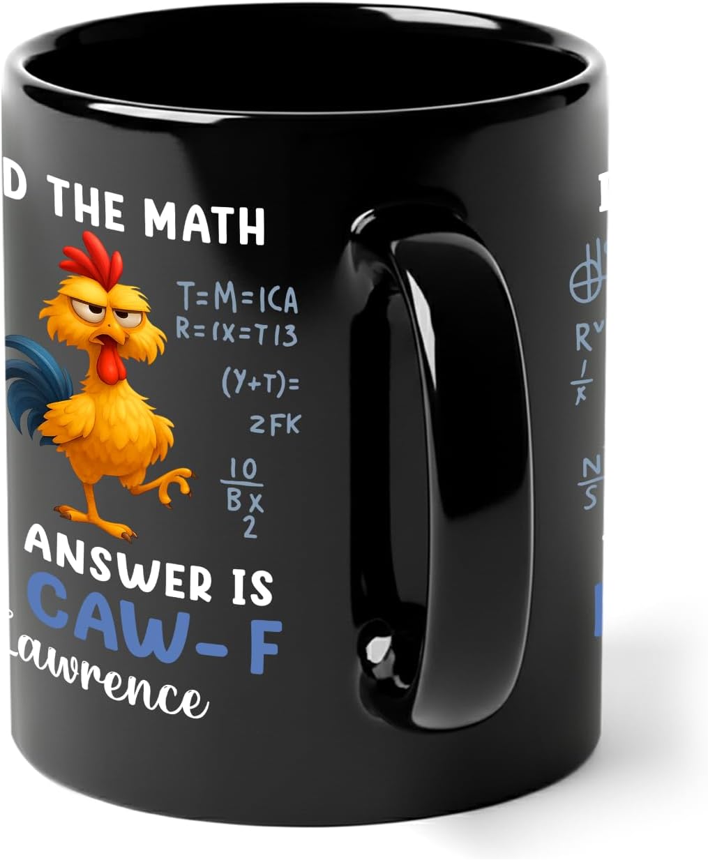 Amazon.com: Caw F Math Mugs 11Oz 15Oz, Personalized I Did The Math The ...