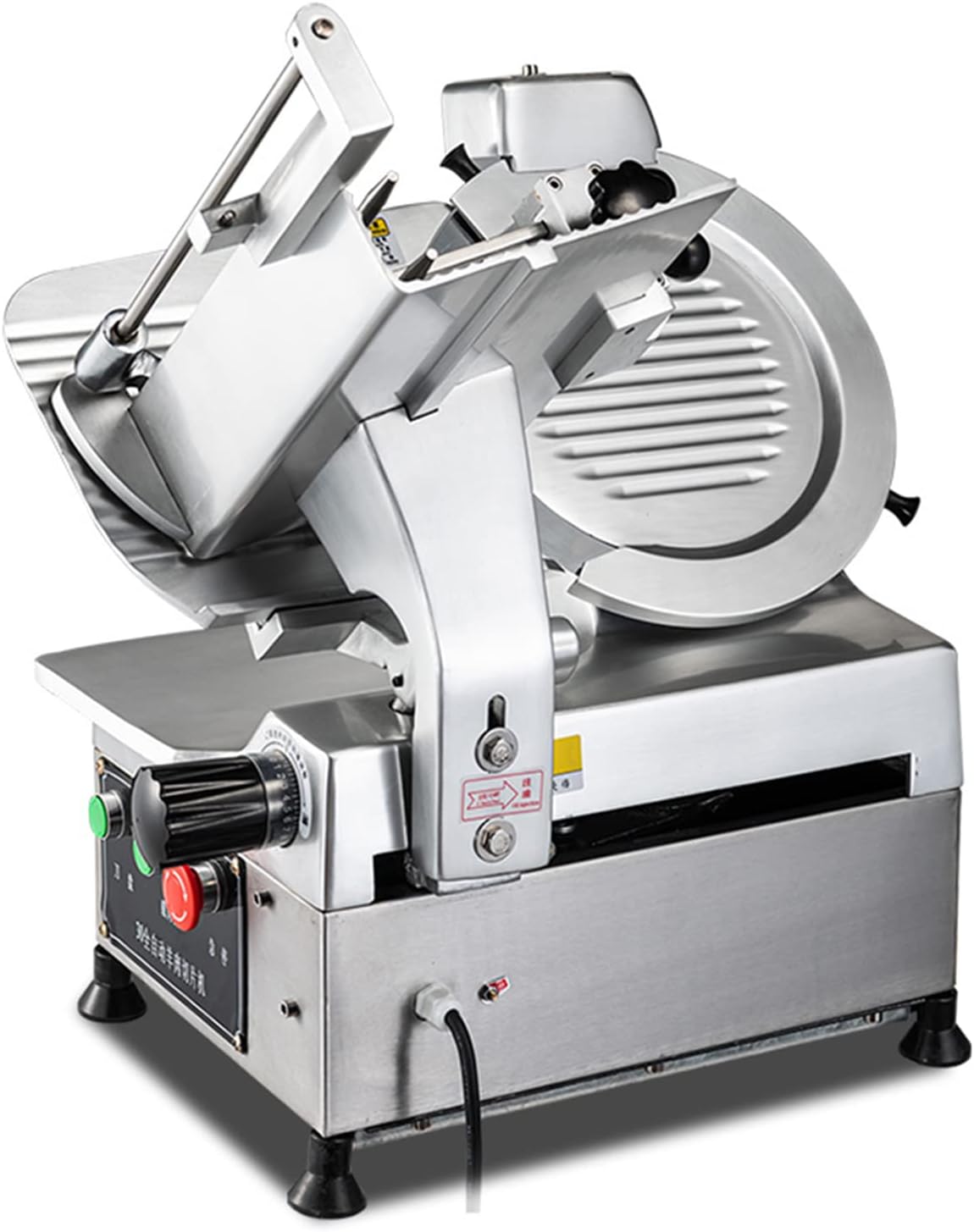 Automatic Commercial Bacon Slicer 016mm Cutting 300mm Italian Blade Meat Slicer
